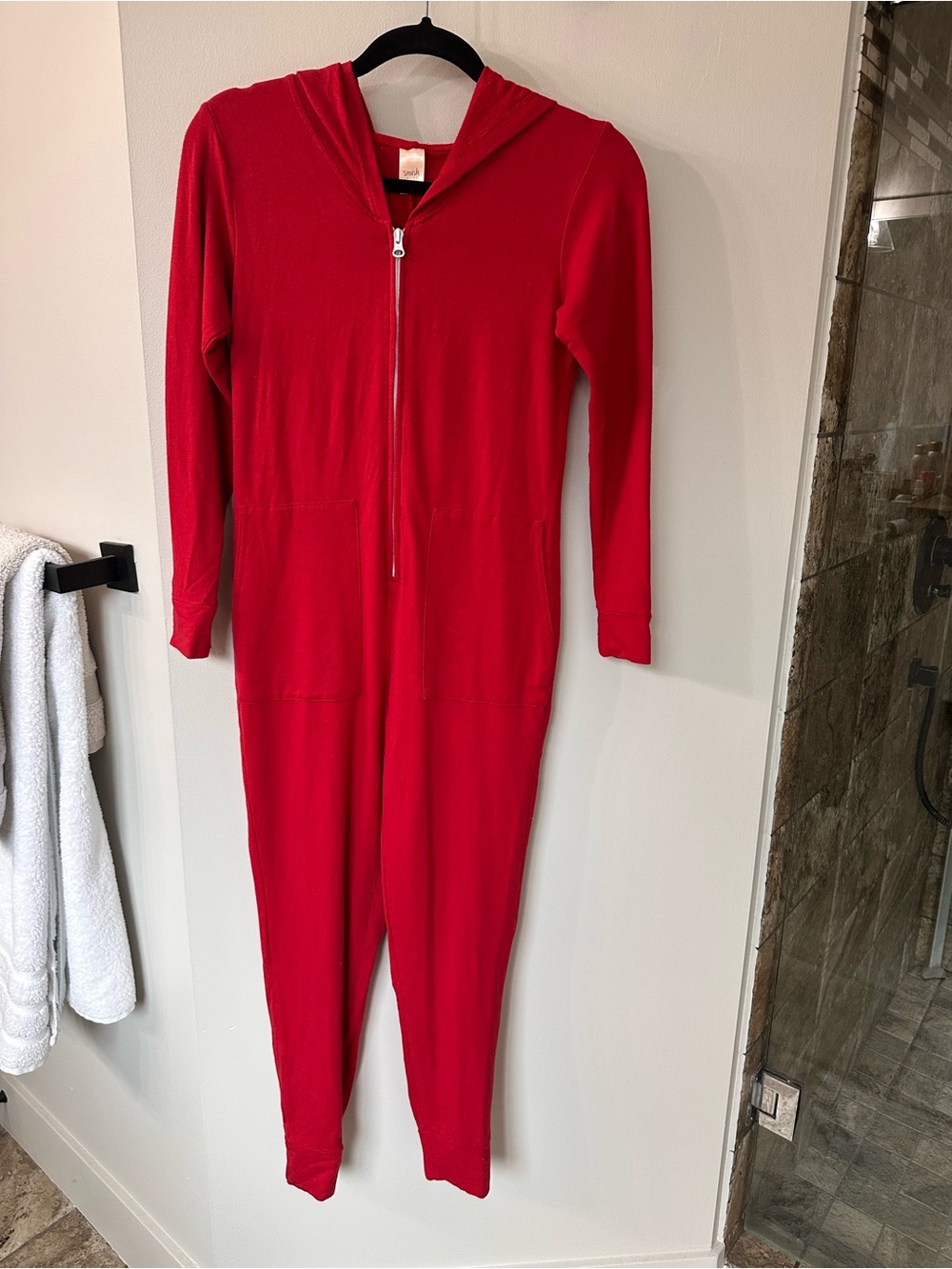 Smash + Tess Cherry Red Zip Hoodie